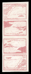 Stamp of Colombia » Airmails Colombia 1920  <mark>Compañia</mark> Colombiana de Navegacion Aerea 10c vertical tête-bêche strip of four unused