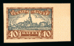 Stamp of Estonia Estonia 1927 Buildings set of imperf proofs
