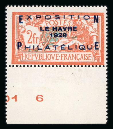 Stamp of France » Émissions à partir de 1900 Petit lot du n°257A x 6 Exposition philatélique du