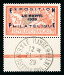 Stamp of France » Émissions à partir de 1900 Petit lot du n°257A x 6 Exposition philatélique du