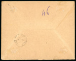 Stamp of France » Émissions à partir de 1900 1928, superbe enveloppe recommandée affranchie avec