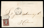 Stamp of Cuba » Spanish Dominion 1855-60, The local mail service of Havana overprints, an outstanding collection of ten genuine covers