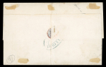 Stamp of Cuba » Spanish Dominion 1855-60, The local mail service of Havana overprints, an outstanding collection of ten genuine covers