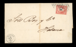 Stamp of Cuba » Spanish Dominion 1855-60, The local mail service of Havana overprints, an outstanding collection of ten genuine covers