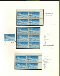 Stamp of Ireland » Airmails 1948–1965 Airmail Stamps. A large, duplicated, and highly specialised collection/accumulation of mint and used material, including singles, blocks (mint and used), and several large blocks up to 32. The selection all val