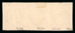 Stamp of France » Empire 1853-1862 1853, Empire Y&T n°18 1f carmin en bande de 3 timbres
