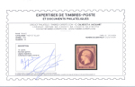 Stamp of France » Empire 1853-1862 1853, Empire Y&T n°18 1f carmin, neuf * gomme d'origine