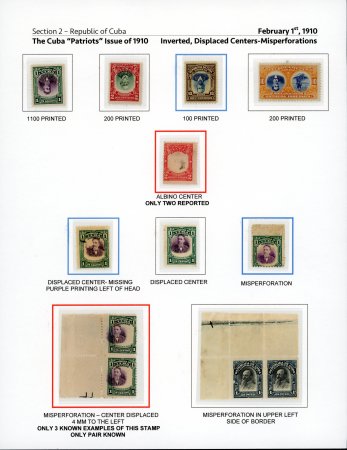 Stamp of Cuba » Republic Cuba Independent Republic specialised collection 1902 to 1962