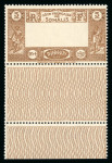 Stamp of Colonies françaises » Côtes des Somalis 1938, YT n° 167a, 168a et 168a  variété centre omis