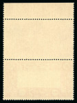 Stamp of Colonies françaises » Côtes des Somalis 1938, YT n° 167a, 168a et 168a  variété centre omis