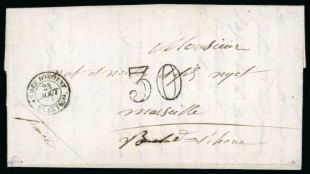 Stamp of France » Lettres Classiques 1854, Corps Expéditionnaire Français  en Crimée très