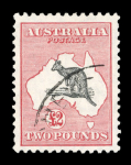 Stamp of Australia » Commonwealth of Australia 1929, Australia, 2 GBP kangaroo used