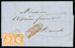 Stamp of France » Lettres Classiques 1857-1865, Paquebots de la Méditerranée, une lettre