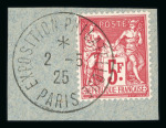 Stamp of France » Collections 1900-1931, joli lot de bonnes valeurs oblitérés dont