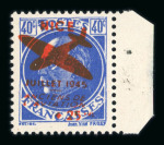 Stamp of France » Collections Guerre 1914-1945, joli lot de différents timbres de