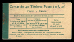 Stamp of France » Carnets 1906-1985, très joli lot de 270 carnets d’usage courant