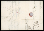 Stamp of France » Lettres Classiques Collections 1835-1842 : petit lot de 5 marques postales France-Suisse