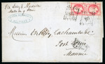 Stamp of France » Lettres Classiques Collections 1868-1870 : lot de 2 lettres classiques de France et