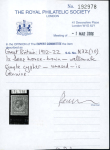Stamp of Great Britain » King George V » 1912-24 Profile Head Issues 1912-24 Royal Cypher 1s deep bronze brown mint n.h.,