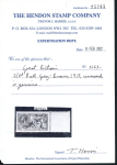 Stamp of Great Britain » King George V » 1913-19 Seahorse Issues 1913 Waterlow 2s6d dull grey-brown mint n.h. right marginal