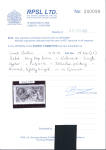 Stamp of Great Britain » King George V » 1913-19 Seahorse Issues 1915 De La Rue 2s6d very deep brown mint