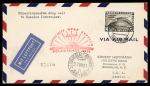 Stamp of Germany » German Empire 1931, German Reich, Deutsches Reich, Polarfahrt 2RM & 4 RM on card resp. cover, Malyguin drop