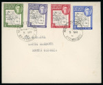 Stamp of Falkland Islands » Dependencies - General Issues Falkland Islands Dependencies; 1949 cover with four stamps.