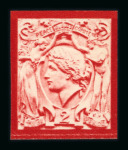 Stamp of Great Britain » King George V 1914ca. ''PEACE & COMMERCE'' 2d imperf. essays group of 7