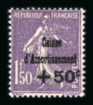 Stamp of France » Collections 1872-1960 : collection de France dans 1 album avec