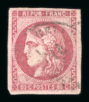 Stamp of France » Collections 1849-1970 : collection de France oblitérée avec une période classique assez bien fou