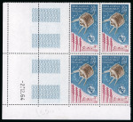 Stamp of Colonies françaises » TAAF 1965, TAAF poste aérienne n°9 30fr bleu et rouge en