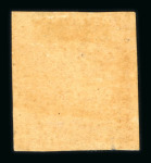 Stamp of France » Type Cérès de 1849-1850 1850, n°5 Cérès 40c orange neuf avec grand voisin latéral.