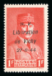 Stamp of France » Libération VICHY (Allier), plusieurs valeurs de la série (1,2,4,5,7,9,10,11,14,18,19)