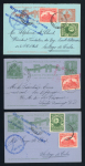 Stamp of Haiti » Later Issues 1927-1928 small selection of flown covers (2) and cards