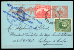Stamp of Haiti » Later Issues 1927-1928 small selection of flown covers (2) and cards