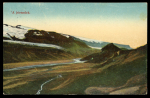 Stamp of Aerophilately » Zeppelins Iceland: 1931 Zeppelin 30 aur and 1 kr fine used on picture postcard with green triangular Zeppelin cachet alongside