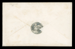 Stamp of Cyprus 1830s-60s, group of 10 stampless covers with various Consulate cachets from Cyprus