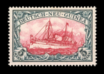 Stamp of New Guinea 1914-15 "G.R.I." group of three incl. 2d on 1pf with