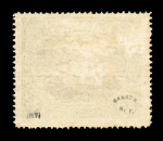 Stamp of Papua 1930 Air Mail ovpt in red on 1s sepia & olive with inverted overprint variety, mint