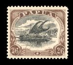 Stamp of Papua 1907-10 Large "PAPUA" wmk sideways 2s6d black & chocolate