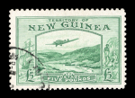 Stamp of New Guinea New Guinea Collection: 1925-39, mint & used collection mounted on pages incl. 1935 Bulolo Goldfields £2 and £5 used 