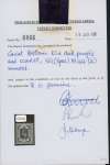 Stamp of Great Britain » King Edward VII » 1902-10 De La Rue Issues GB KEVII Small mint group incl. specimens (6)