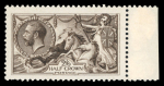 Stamp of Great Britain » King George V » 1913-19 Seahorse Issues 1913 Waterlow Seahorse 2s6d deep sepia-brown mint
