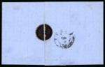 Stamp of Romania » United Principalities 1864-1865 Prince Cuza 20 parale red Prince Cuza  on cover sent on 14/2 (1865 or 1866) from Galati to Iasi
