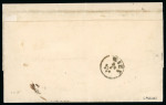Stamp of Romania » King Carol 1871 - "With Beard" Imperforate 5 bani vermilion Prince Carol on foreign printed matter sent on 25/4 (1871) from Galati to Vienna, Austria