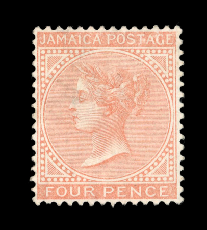 Stamp of Jamaica 1860-83, small mint/unused group