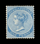 Stamp of Jamaica 1860-83, small mint/unused group