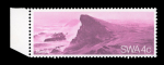 Stamp of South West Africa 1977 Namib Desert 4c with yellow and blue omitted, mint n.h. left marginal single