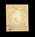 Stamp of Gambia 1869 4d brown, good to large margins, mint o.g.