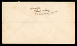Stamp of South Africa » Union & Republic of South Africa 1921 envelope to Johannesburg with 1913-24 1d bisect along with two 1/2d tied by Natalspruit cds